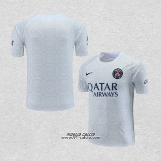 Maglia Allenamento Paris Saint-Germain 2022-2023 Grigio