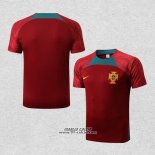 Maglia Allenamento Portogallo 2022-2023 Rosso