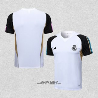 Maglia Allenamento Real Madrid 2023-2024 Bianco