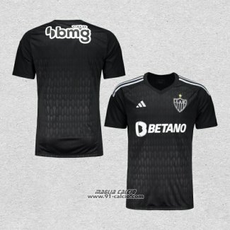 Maglia Atletico Mineiro Portiere 2023-2024 Nero Thailandia