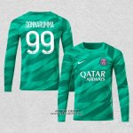 Maglia Paris Saint-Germain Giocatore Portiere Donnarumma Manica Lunga 2023-2024 Verde