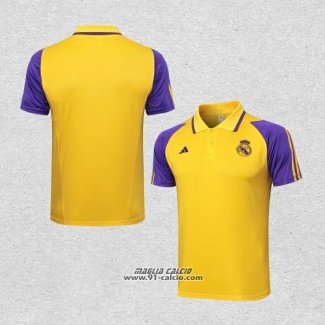 Maglia Polo Real Madrid 2023-2024 Giallo