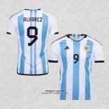 Prima Maglia Argentina Giocatore Alvarez 2022