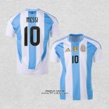 Prima Maglia Argentina Giocatore Messi 2024