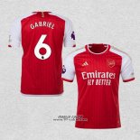 Prima Maglia Arsenal Giocatore Gabriel 2023-2024