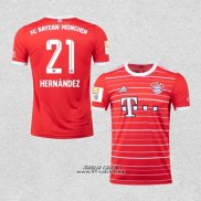 Prima Maglia Bayern Monaco Giocatore Hernandez 2022-2023