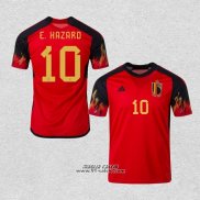 Prima Maglia Belgio Giocatore E.Hazard 2022