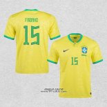 Prima Maglia Brasile Giocatore Fabinho 2022