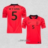 Prima Maglia Corea del Sud Giocatore Jung Woo Young 2022