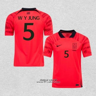 Prima Maglia Corea del Sud Giocatore Jung Woo Young 2022