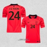 Prima Maglia Corea del Sud Giocatore Yoon Jong Gyu 2022