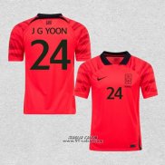 Prima Maglia Corea del Sud Giocatore Yoon Jong Gyu 2022