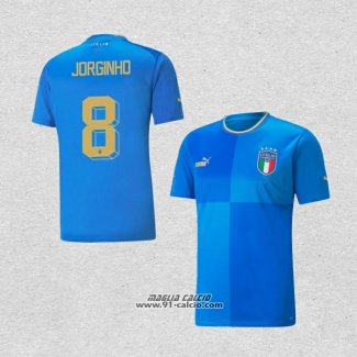 Prima Maglia Italia Giocatore Jorginho 2022