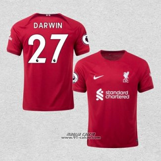 Prima Maglia Liverpool Giocatore Darwin 2022-2023