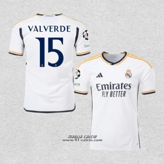 Prima Maglia Real Madrid Giocatore Valverde 2023-2024