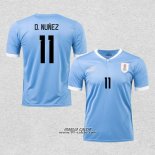 Prima Maglia Uruguay Giocatore D.Nunez 2022
