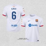 Seconda Maglia Barcellona Giocatore Xavi 2023-2024