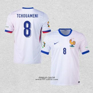 Seconda Maglia Francia Giocatore Tchouameni 2024