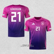 Seconda Maglia Germania Giocatore Gundogan 2024