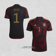 Seconda Maglia Germania Giocatore Neuer 2022