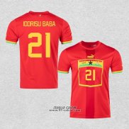 Seconda Maglia Ghana Giocatore Iddrisu Baba 2022