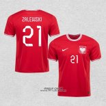 Seconda Maglia Polonia Giocatore Zalewski 2022