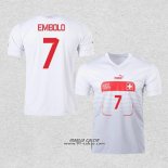 Seconda Maglia Svizzera Giocatore Embolo 2022