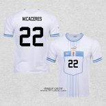 Seconda Maglia Uruguay Giocatore M.Caceres 2022