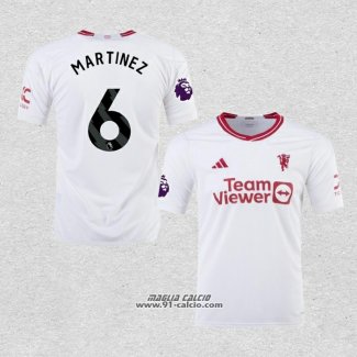 Terza Maglia Manchester United Giocatore Martinez 2023-2024