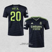 Terza Maglia Real Madrid Giocatore Vini JR. 2022-2023