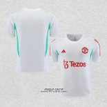 Maglia Allenamento Manchester United 2023-2024 Bianco