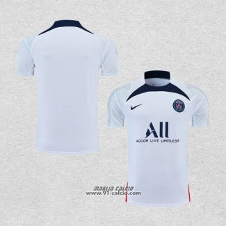 Maglia Allenamento Paris Saint-Germain 2022-2023 Bianco