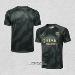 Maglia Allenamento Paris Saint-Germain Jordan 2024-2025 Verde