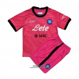 Maglia Napoli Portiere Bambino 2022-2023 Rosa