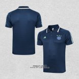 Maglia Polo Ajax 2023-2024 Blu