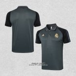 Maglia Polo Real Madrid 2023-2024 Grigio
