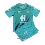 Maglia Real Betis Portiere Bambino 2022-2023 Blu