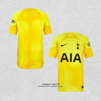 Maglia Tottenham Hotspur Portiere 2022-2023 Giallo