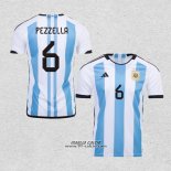Prima Maglia Argentina Giocatore Pezzella 2022