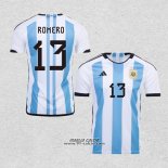 Prima Maglia Argentina Giocatore Romero 2022