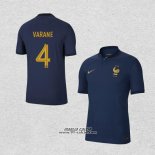 Prima Maglia Francia Giocatore Varane 2022