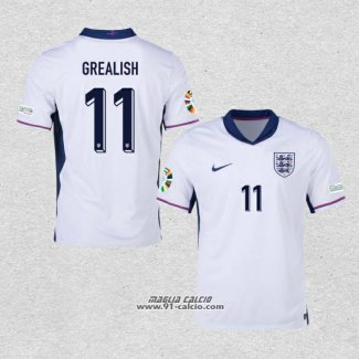 Prima Maglia Inghilterra Giocatore Grealish 2024