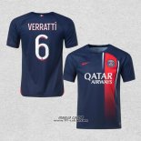 Prima Maglia Paris Saint-Germain Giocatore Verratti 2023-2024