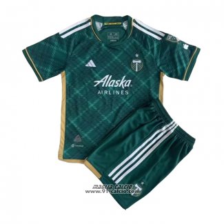 Prima Maglia Portland Timbers Bambino 2023-2024