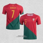 Prima Maglia Portogallo Giocatore Ronaldo 2022