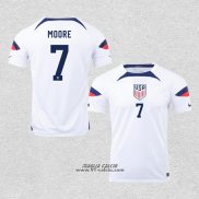 Prima Maglia Stati Uniti Giocatore Moore 2022