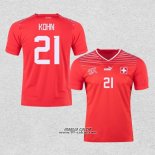 Prima Maglia Svizzera Giocatore Kohn 2022