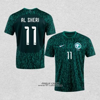 Seconda Maglia Arabia Saudita Giocatore Al-Sheri 2022