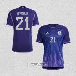 Seconda Maglia Argentina Giocatore Dybala 2022