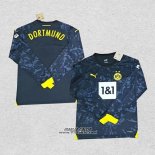 Seconda Maglia Borussia Dortmund Manica Lunga 2023-2024